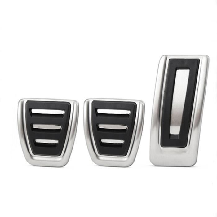Pédalier,Pédales de voiture pour VW Golf 7 VII GTi MK7 Passat B8 Seat Leon pour Skoda Octavia A7 Rapid pour - Type MT 3 Pieces
