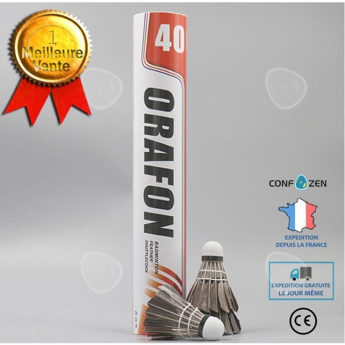 CONFO® 12 packs, un ensemble de badminton d'entraînement durable et stable