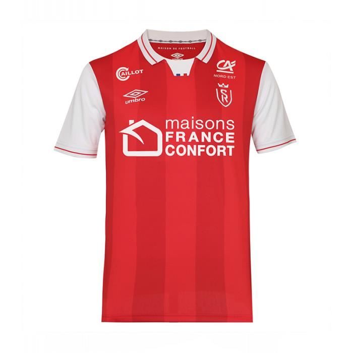Maillot domicile Stade de Reims 2021/22 - rouge/blanc - XL