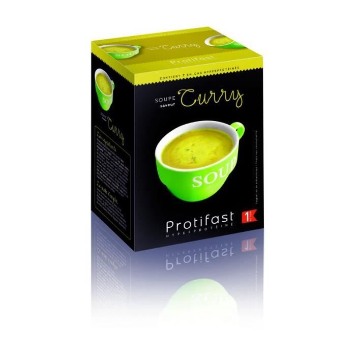 Protifast Soupe Hyperprotéinée Curry 7 sachets