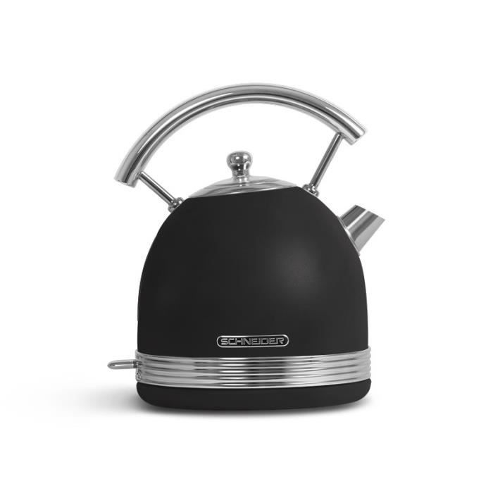 SCHNEIDER SCKE17B - BOUILLOIRE VINTAGE NOIR 1.7 LITRES