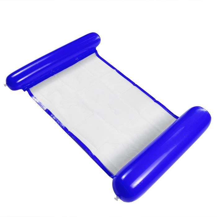 TEMPSA Natation chaise lit flottante gonflable plage eau piscine 120x73cm TYPE C