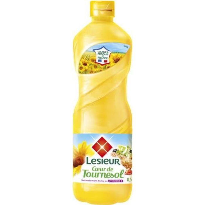 LESIEUR Huile de tournesol - 50 cl