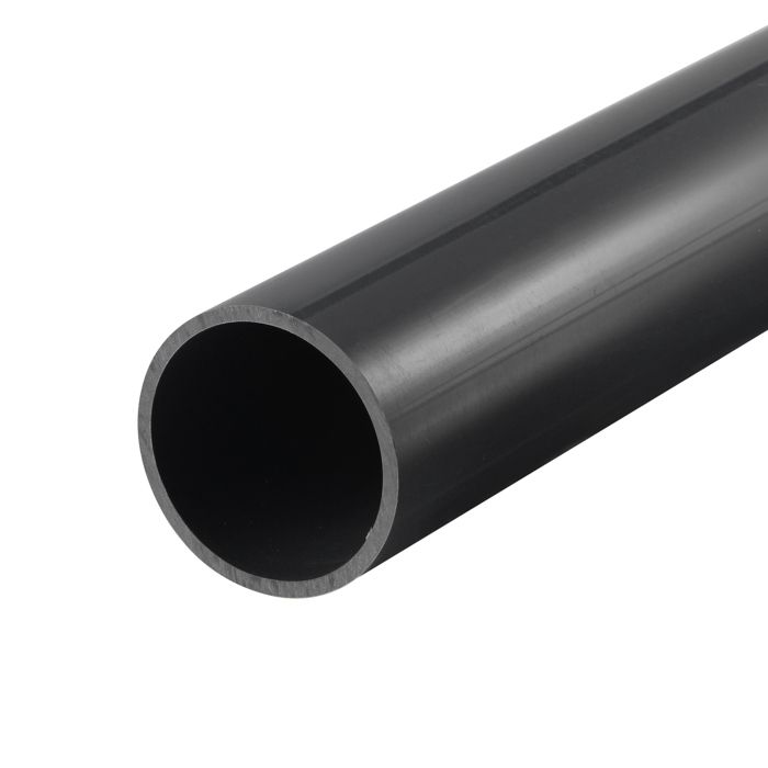 MACHSWON Tuyau en PVC - 57 x 63 x 200 mm (DI x DE x L) - Rond - Plastique rigide - Résistant aux impacts - pour tuyaux de drainage, manchon de