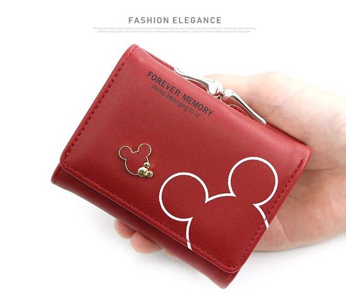 Petit Portefeuille En Cuir Pour Femmes Avec Porte-Clés - Porte