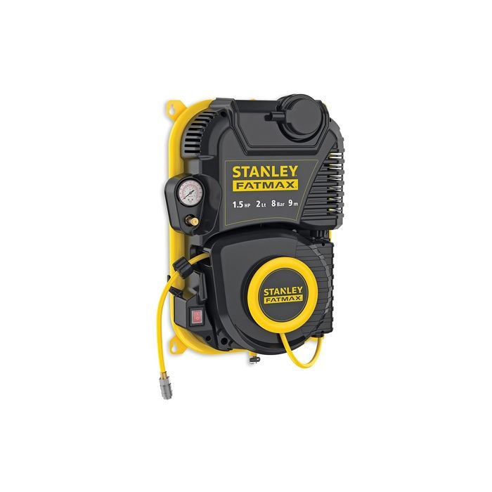 Compresseur dair Stanley FatMax Mural 2 Sans huile Enrouleur 9