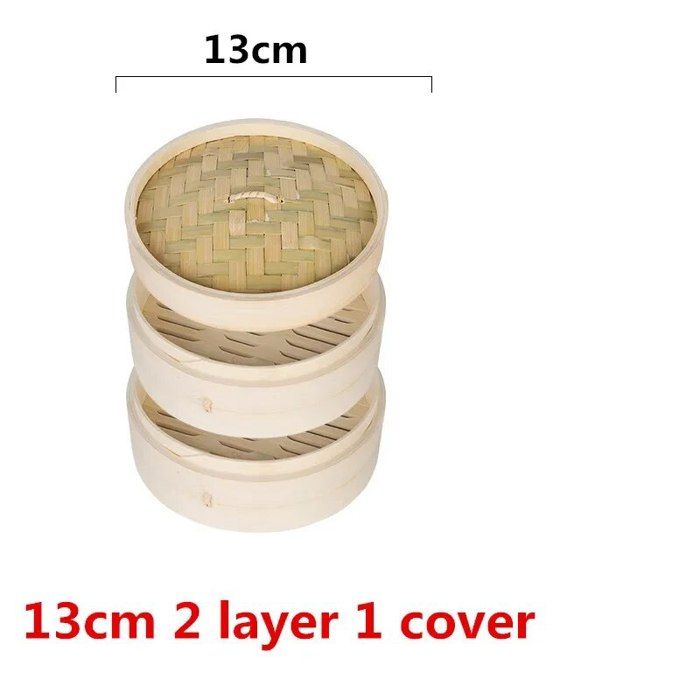 Anneau D'adaptation En Bambou DEALZNDEALZ - Pour Cuiseur Vapeur 20,3 à 33 Cm, Finition Classique