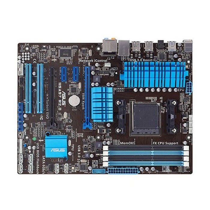 Carte mère ASUS M5A97 R2.0 AMD 970 Socket AM3+ 4xDDR3 32GB ATX - Asus