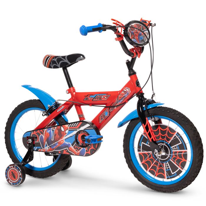 Vélo 16″ Marvel Spider-Man par Huffy, pour enfant de à ans