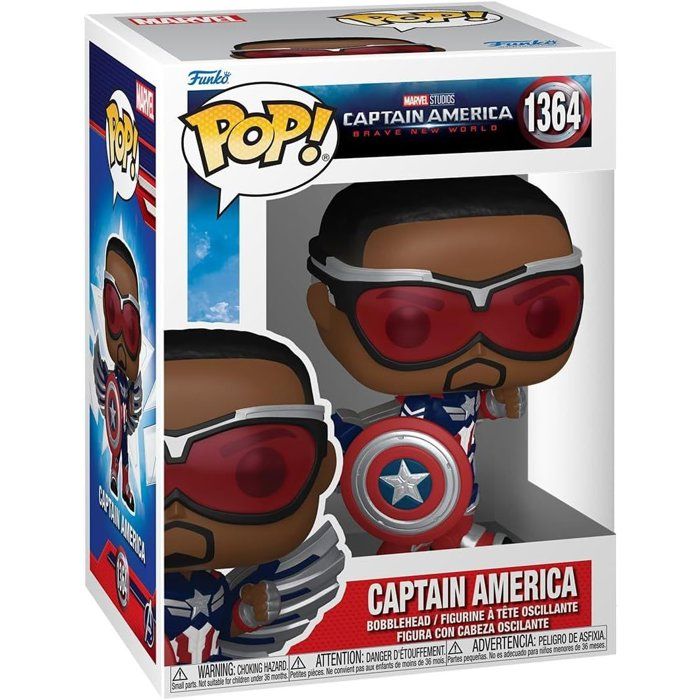 Figurine Funko Pop! Marvel - Captain America Brave New World - 1364