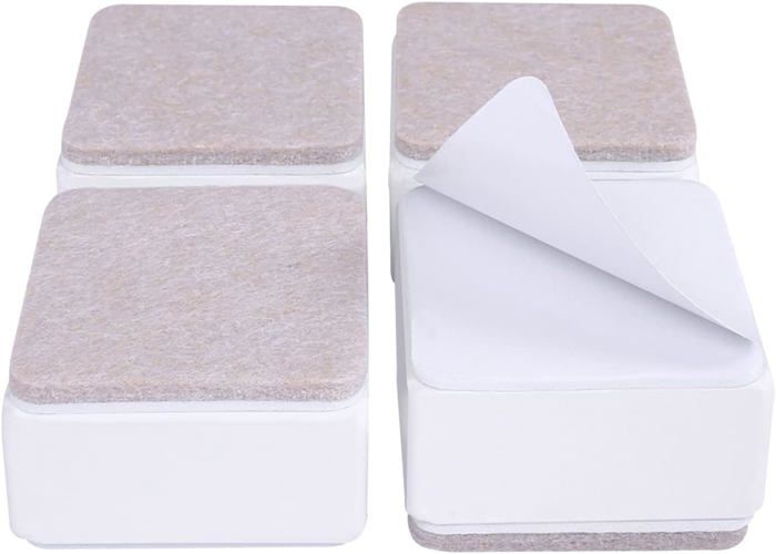 Rehausseurs de meubles ronds en acier au carbone de 3 cm pour lit, canapé, bureau, chaise, armoire