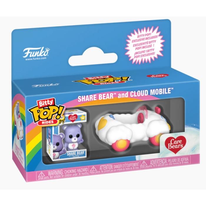 Figurine Funko Bitty Pop! Ride - FUNKO - Cloud Mobile - Bisounours - Multicolore - Nostalgique