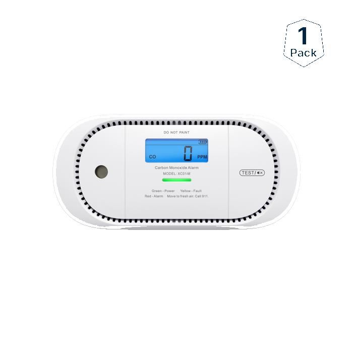 Détecteur de Monoxyde de Carbone - X-SENSE - XC01-M - Wi-Fi - Interconnexion sans fil - Alerte en temps réel