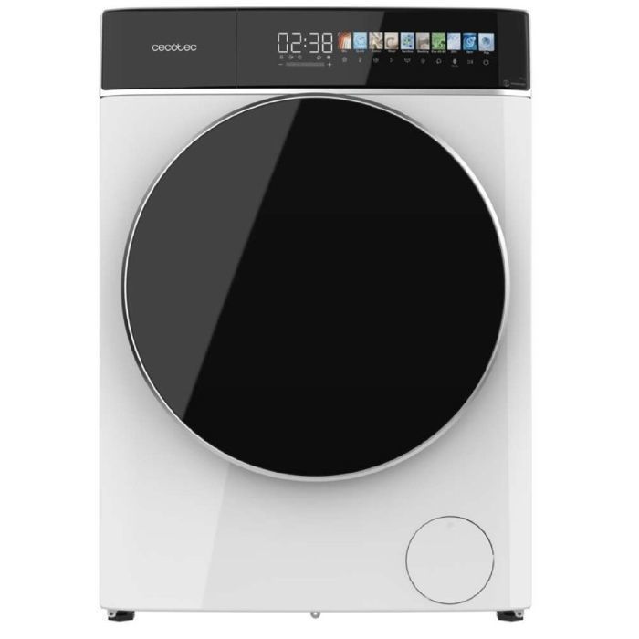 Cecotec Bolero DressCode 9900: Lave-linge 9 kg 1400 tr/min Écran 103 11 programmes Inverter Plus SteamMax Classe A. - Cecotec