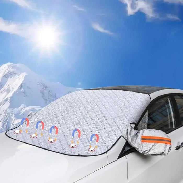Couverture Pare Brise Voiture Avec 5 Aimant Bache Pare Brise Protection couverture-pare-brise-voiture-avec-5-aimant-bache-pare-brise-protection