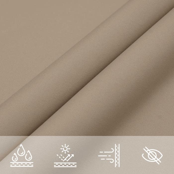 Vidaxl Voile de parasol Tissu Oxford rectangulaire 4x6 m