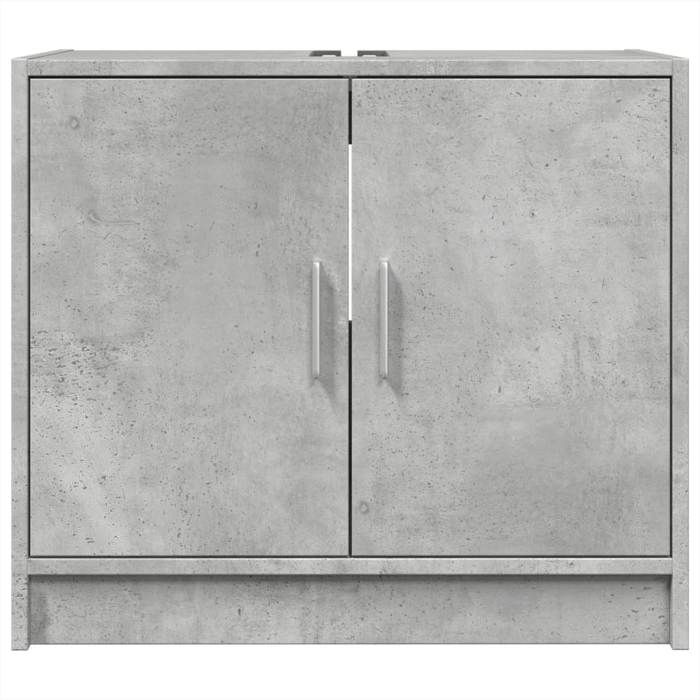 Cabinet/Armoire dévier - NGM - Elégant Design - gris béton 63x29x55 cm bois dingénierie 64754749553