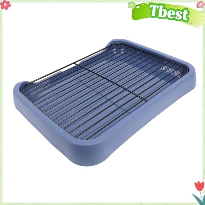 Plateau dapprentissage de la propreté - TBEST - Modèle standard - Plateau amovible - Hygiénique anti-odeurs - Bleu