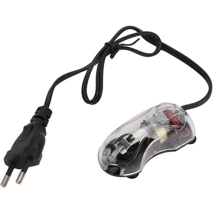 Jeffergarden Mini pompe à oxygène pour Aquarium 220V silencieuse professionnelle pour poissons tortues prise EU