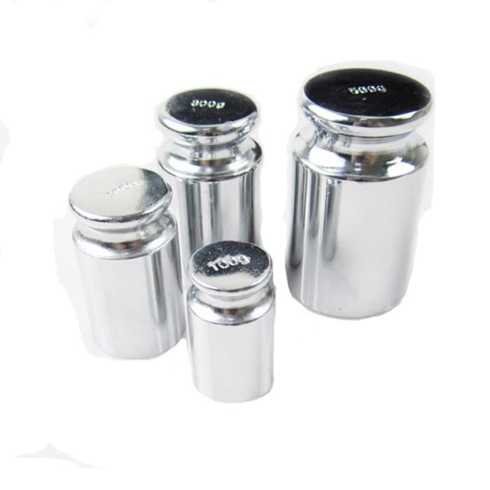 Calibration Balance Précise Kit Poids étalonnage Balance - 17 Pièces Acier Inoxydable 10mg-100g Pince Balance Roberval