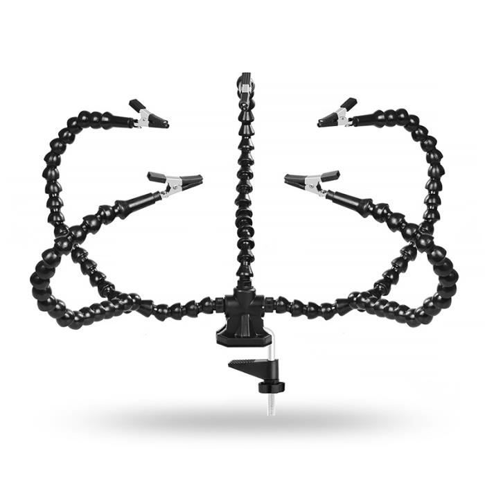 Lampe LED Pour Casque De Soudage - Lumière Flexible, USB, 2 Modes D'Éclairage