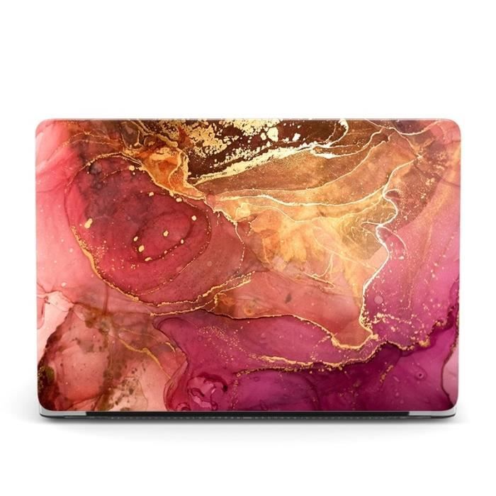 TYTX Coque pour macbook air 13 Pouces, Étui Housse en Cuir Protection Livre Folio Housses pour Ordinateur Portable pour MacBook Air 13 2021 2020 2019