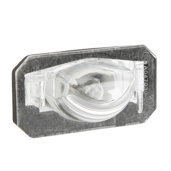 Akozon Éclairage de plaque d'immatriculation à LED 2pcs LED plaque d
