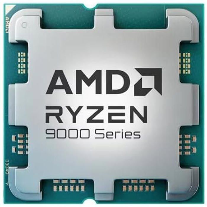 Processeur AMD Ryzen 9 9900X – 8 Cœurs – 36 GHz – Socket AM4 – Plateau sans ventilateur