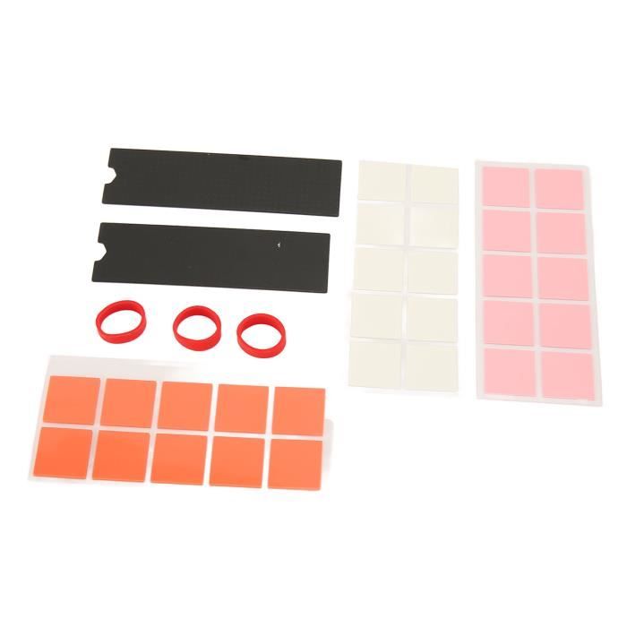 Dissipateur Thermique Cuivre Pour SSD M.2 2280 | Refroidissement NVMe, SATA | Épaisseur 1mm | Inclus Pads Thermiques