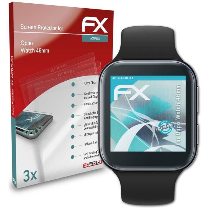 AtFoliX Película Protectora Compatible Con Apple Watch 42 Mm Series 3 Protector