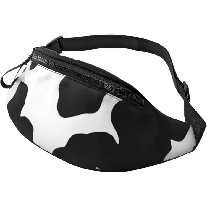Sac Banane Réglable Avec Prise Casque - 3 Poches à Fermeture éclair, étanche - Pour Randonnée, Voyage, Sport
