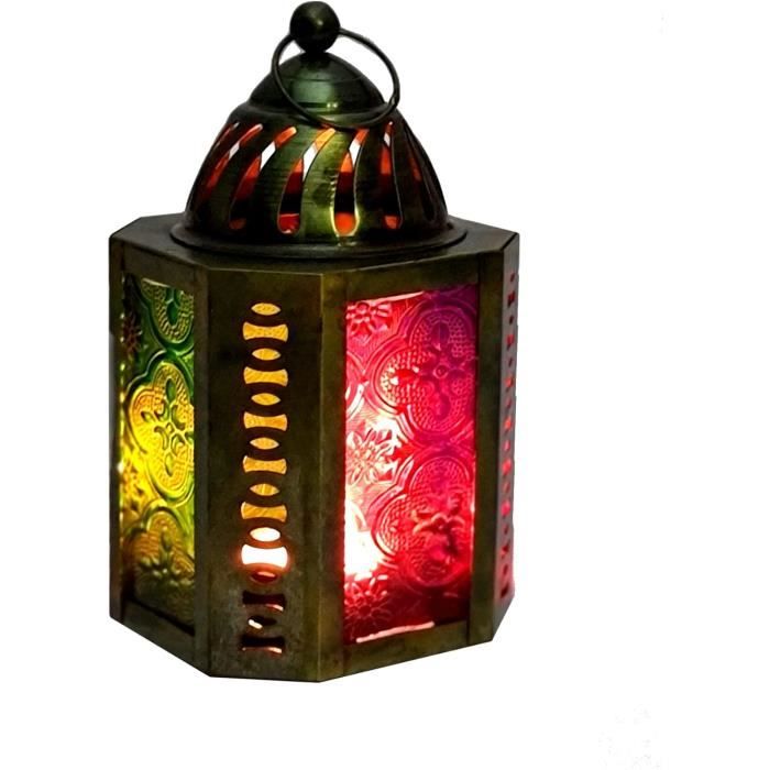 Lanterne Design en Métal "Soli" 24cm Doré
