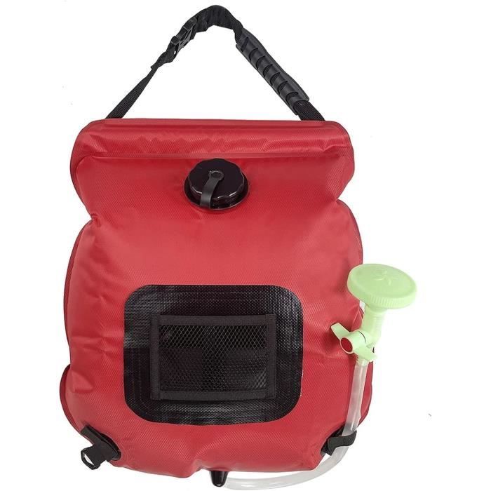 Sac de Douche Portable Pliant Extérieur - AMOUNE - 20L - Chauffage
