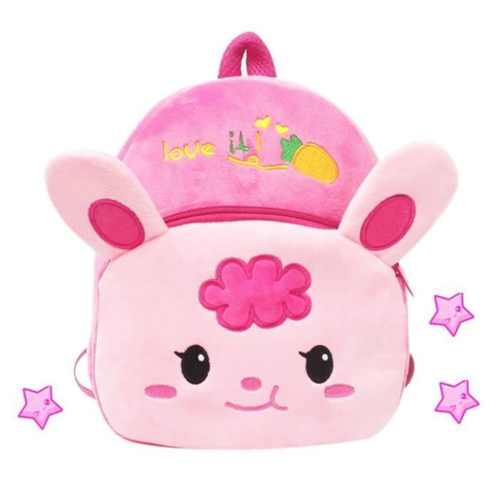 Sac à Dos Enfant 1-3 Ans En Forme De Lapin - Taille 28x23x10 Cm, Toile - Cadeau Mignon Pour Maternelle Et Sorties - 2
