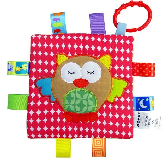 Chouette Dessin Anime Mignon Bebe Jouet Calme Bebe Serviette Apaisante Bebe Nouveau Ne Main Saisir Cdiscount Jeux Jouets