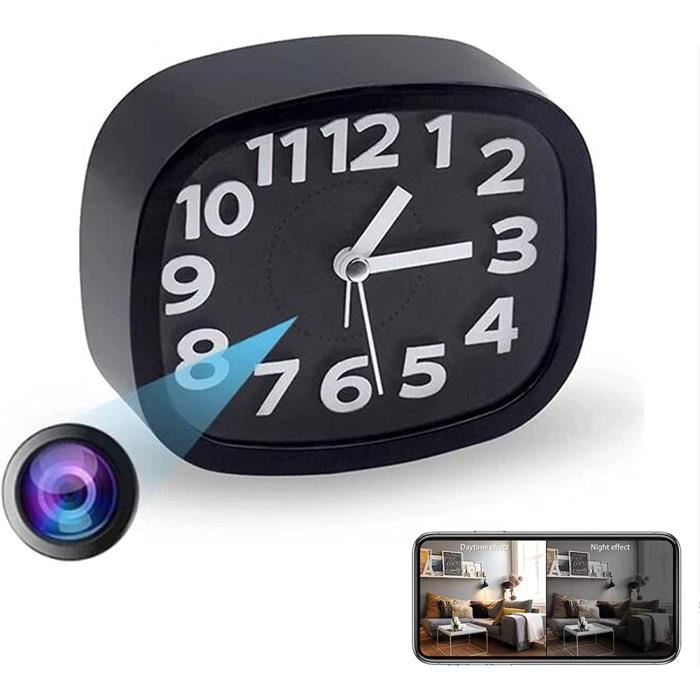 Horloge de bureau caméra espion - caméra cachée full HD - Hd Protech