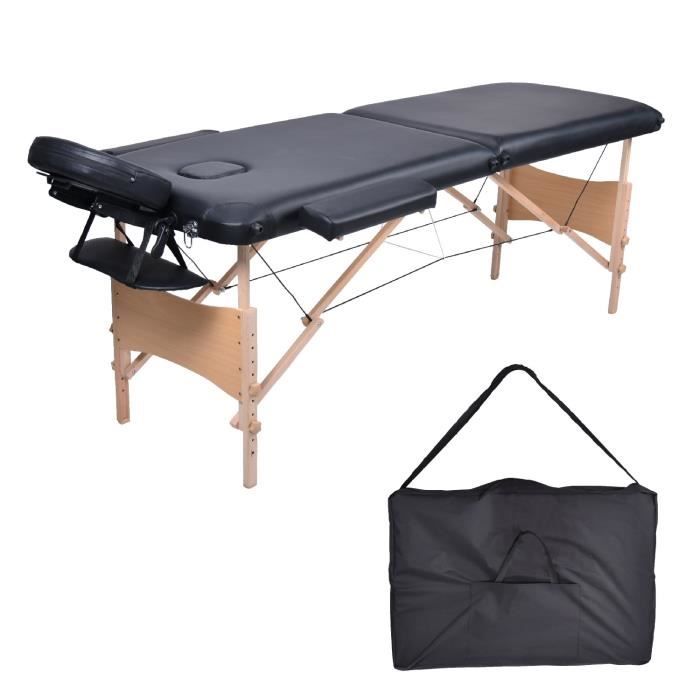 Mc Dear Table De Massage Bois 2 Zones Professionnelle Lit De