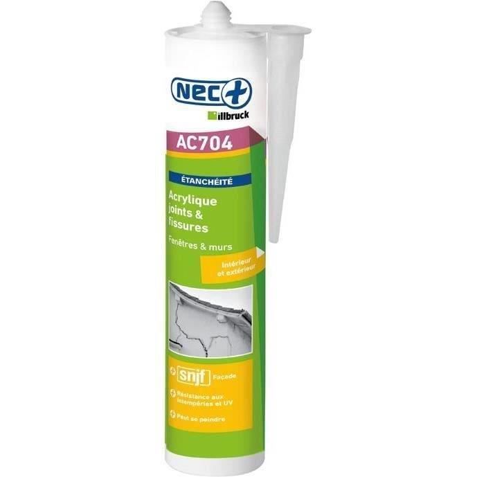 Mastic joints et fissures acrylique - brun - 310 mL