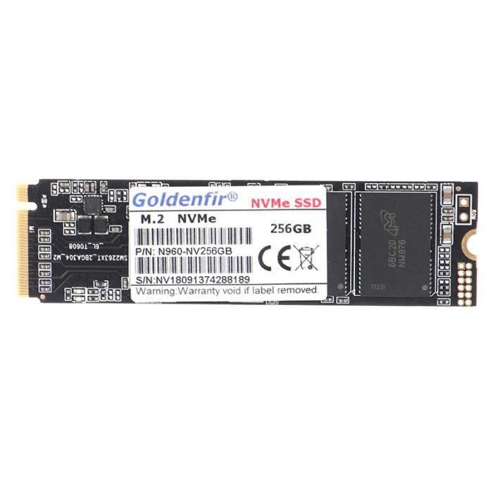 SSD NVMe 256 Go D'occasion - Marque Micron, Pour Ordinateur Portable Ou PC, Parfaitement Fonctionnel