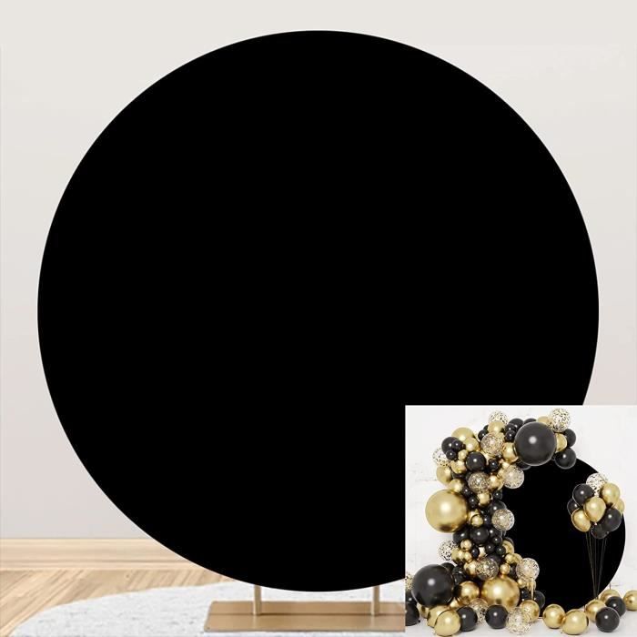 Projectile Noir Rond Noir Rond Toile de Fond 150 cm Portrait ID Photo Photographie Fond Pur ...