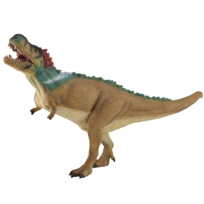 Figurine T-Rex à plumes CollectA - Deluxe 1:40 - Rugissant - Brun