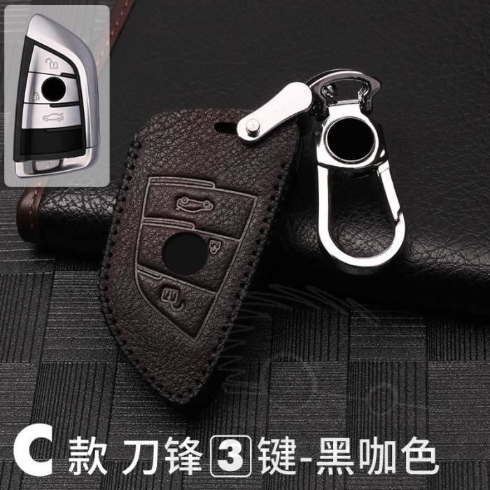 Coque silicone clé voiture noire