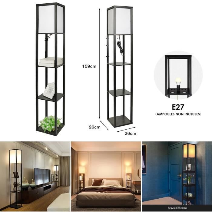 Lampe halogene sur pied pas cher