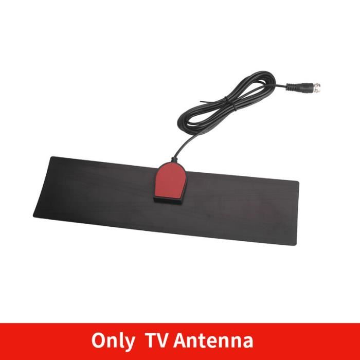 Antenne TV Intérieure HDTV - Réception 4K 1080P Gratuit - Signal Amplifié 250 Miles - 3m Câble