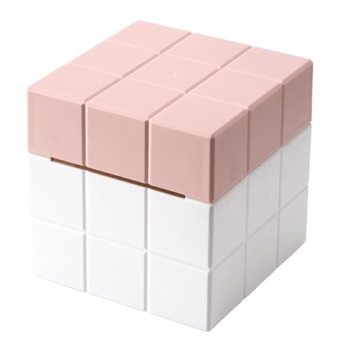 Objets décoratifs,Rubik's Cube – boîte à mouchoirs créative Simple,pour  ameublement de la maison,boîte de rangement de - Type C - Cdiscount Maison