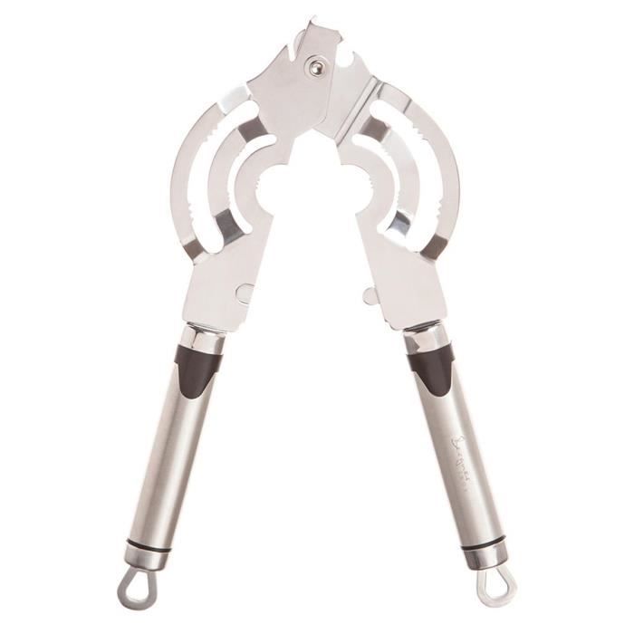 Ouvre-Boîte Professionnel Bergner Gizmo – 21 Cm Acier Inoxydable – Coupe Précise Et Résistant Chocs – Lave-Vaisselle OK