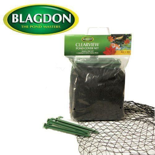 Filet de protection fin pour étang Blagdon Clearview 4 x 3 m - Noir