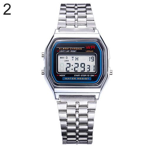 Montre a cristaux liquide sales