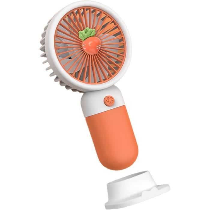 Mini ventilateur portable alimenté par batterie (nécessite des piles AAA, non incluses)-vert - Bricolage
