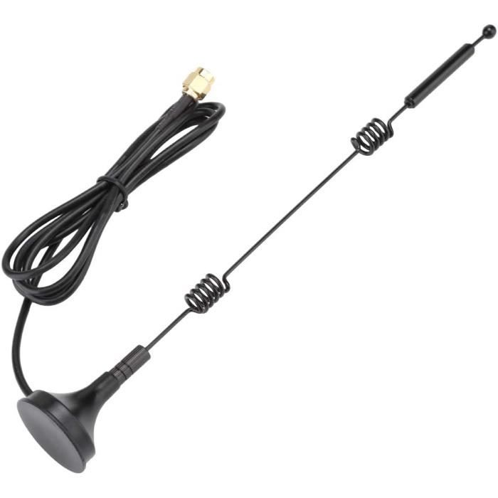 Antenne WiFi Double Bande 12 DBi 2.4GHz 5GHz - Booster Signal Directionnelle RP-SMA Pour Routeur, Caméra Et PC